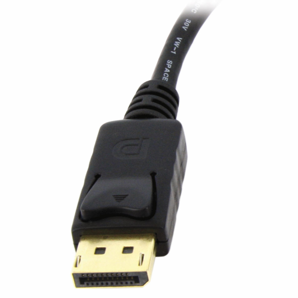 Startech DP2DVI2 DisplayPort to DVI-D Adapter Video Converter 0.5 ft. Cable w/ Gold Plated Connectors BLACK - Image 3