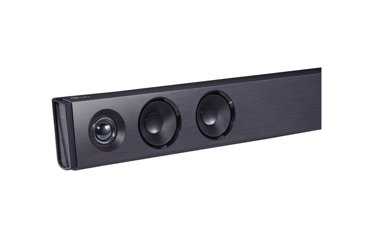 スピーカー・ウーファー LG Sound Bar SK1D 100W RMS LG SK1D 2.0CH Soundbar BLACK : 100W, Adaptive Sound Control, BT4.0