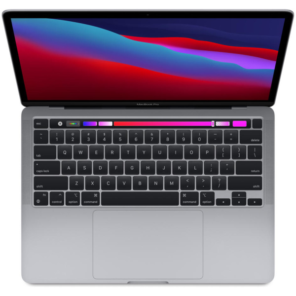 Apple MacBook Pro with Touch Bar NEWEST MODEL LATE 2020 M1 Chip 8-core 512GB SSD 8GB 13.3" (2560X1600) Retina Display MacOS Big Sur 11.0 SPACE GREY Backlit Keyboard - B GRADE - Image 2