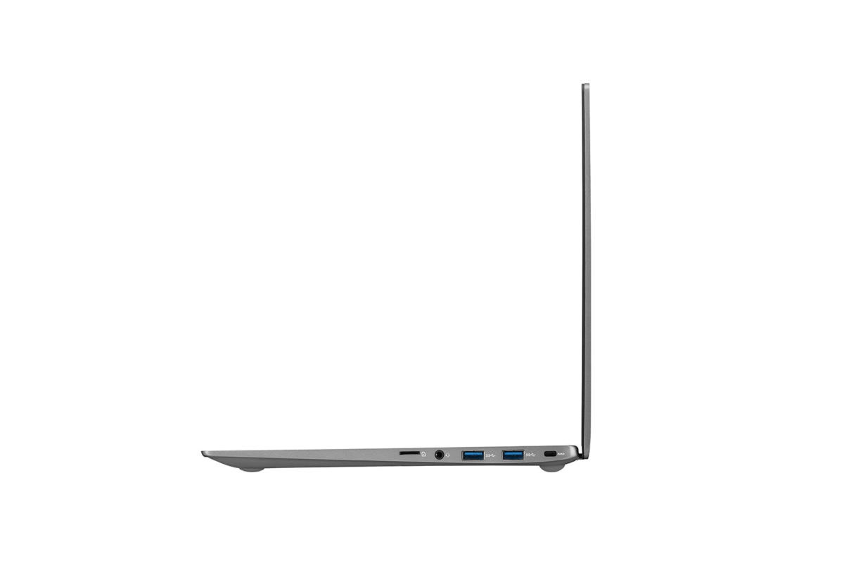 LG Gram Ultra-Lightweight Core™ i5-1135G7 2.4GHz 512GB SSD 16GB 15.6" (1920x1080) BT WIN10 Webcam DARK SILVER Backlit Keyboard FP Reader .7" thin, 2.74 lbs. - Image 2
