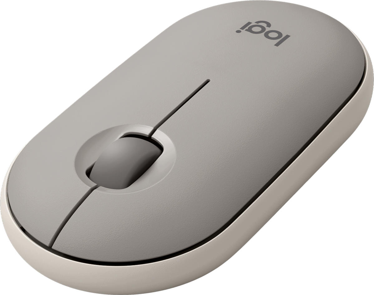Logitech Pebble M350 Wireless Mouse 1000dpi Sand - Image 2