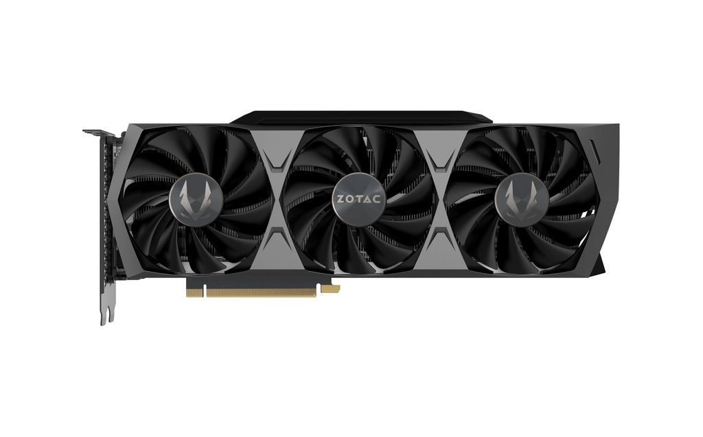 Zotac GeForce RTX 3090 Trinity OC GAMING 24GB 384 Bit GDDRX PCI Express 4.0 x16 Graphics Card : IceStorm 2.0 Advanced Cooling, SPECTRA 2.0 RGB Lighting, Metal Frontplate, RGB LED Backplate, 3 x DP 1.4a, 1 x HDMI 2.1