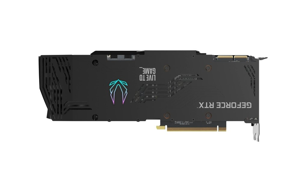 Zotac GeForce RTX 3090 Trinity OC GAMING 24GB 384 Bit GDDRX PCI Express 4.0 x16 Graphics Card : IceStorm 2.0 Advanced Cooling, SPECTRA 2.0 RGB Lighting, Metal Frontplate, RGB LED Backplate, 3 x DP 1.4a, 1 x HDMI 2.1 - Image 3