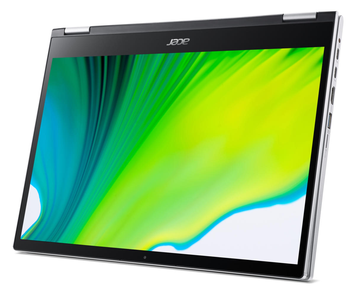 Acer Spin 3 2-IN-1 CONVERTIBLE Core™ i5-1135G7 512GB SSD 8GB 14" (2560 x 1600) TOUCHSCREEN WIN10 SILVER Backlit Keyboard FP Reader Active Stylus - Image 4