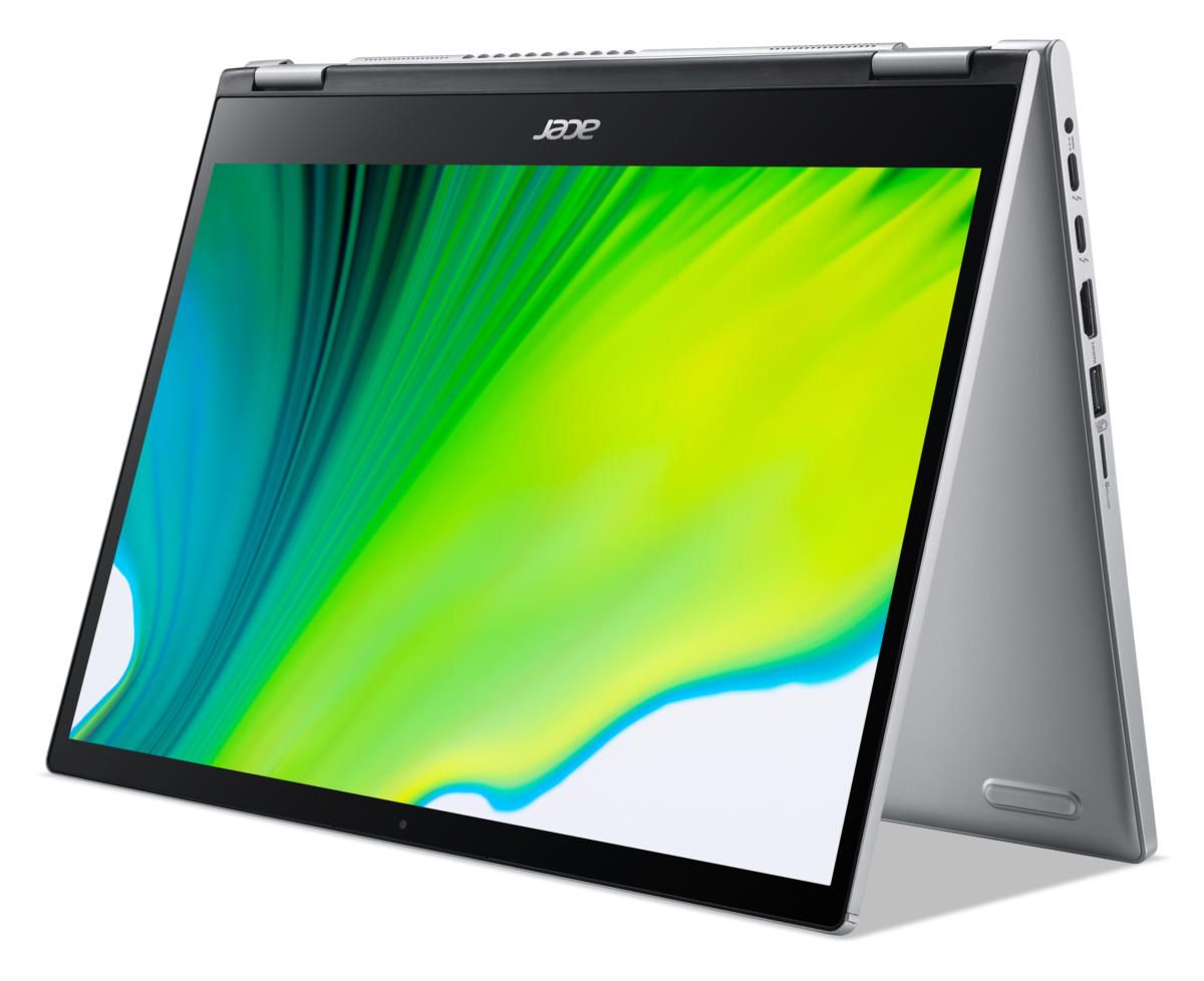Acer Spin 3 2-IN-1 CONVERTIBLE Core™ i5-1135G7 512GB SSD 8GB 14" (2560 x 1600) TOUCHSCREEN WIN10 SILVER Backlit Keyboard FP Reader Active Stylus - Image 6