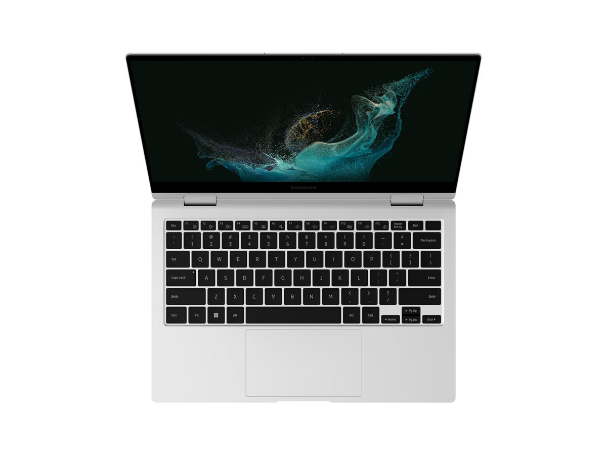 Samsung Galaxy Book2 Pro 360 2-IN-1 CONVERTIBLE Core™ i7-1260P 512GB SSD 16GB 13.3" (1920x1080) TOUCHSCREEN AMOLED WIN11 SILVR Backlit Keyboard FP Reader - Image 3