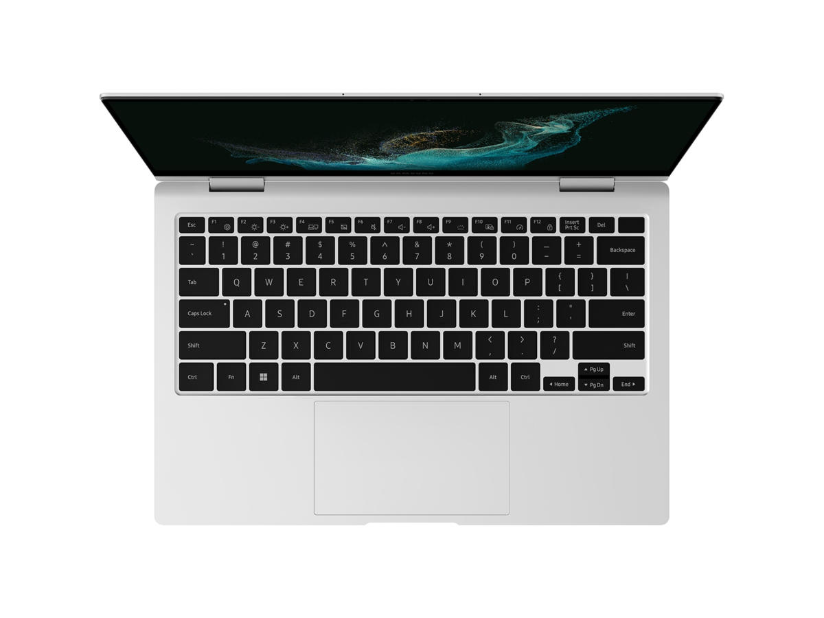 Samsung Galaxy Book2 Pro 360 2-IN-1 CONVERTIBLE Core™ i7-1260P 512GB SSD 16GB 13.3" (1920x1080) TOUCHSCREEN AMOLED WIN11 SILVR Backlit Keyboard FP Reader - Image 2