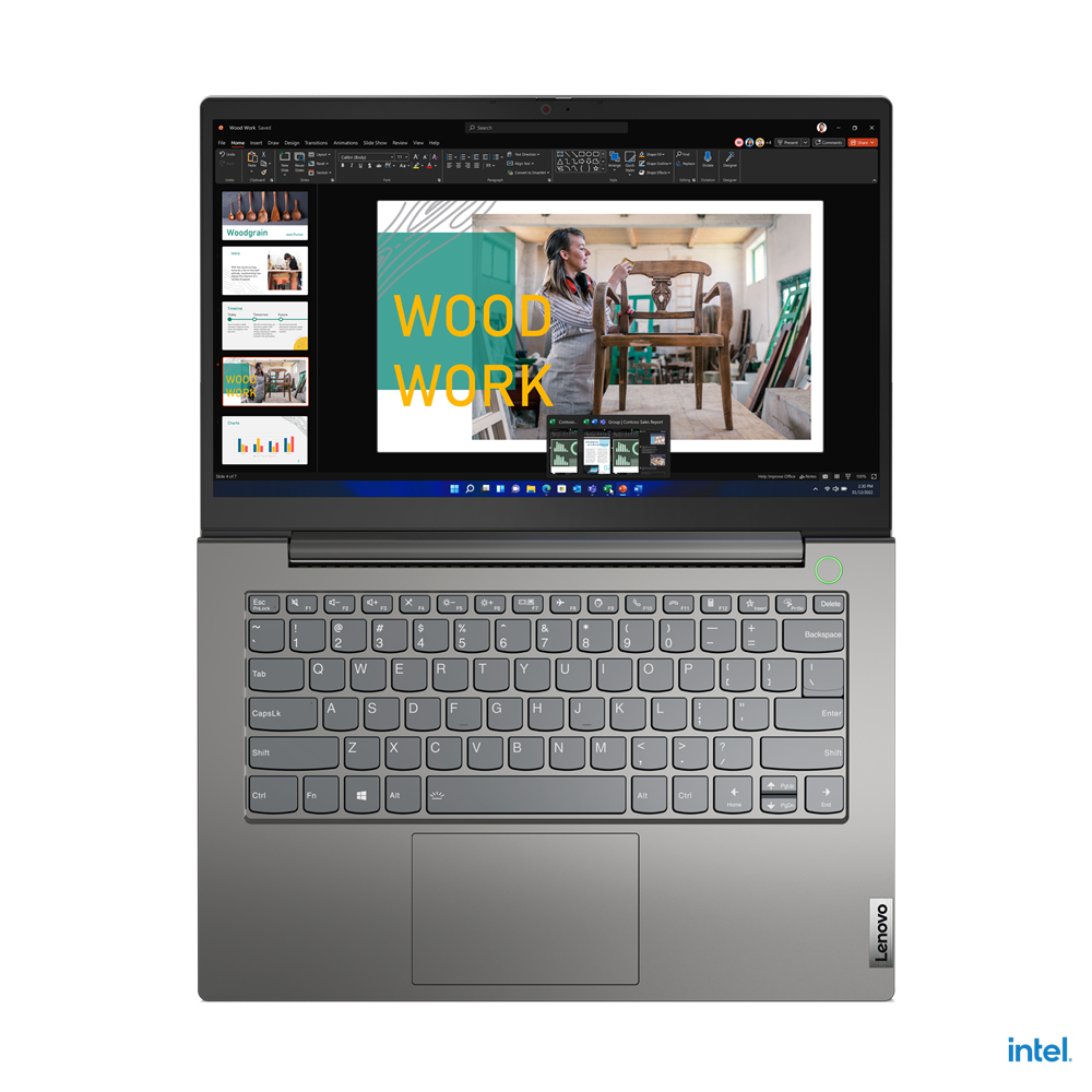 Lenovo ThinkBook 14 G4 IAP Core™ i5-1235U 512GB SSD 16GB 14" (1920x1080) TOUCHSCREEN WIN 11 Pro MINERAL GRAY Backlit Keyboard FP Reader - Image 7