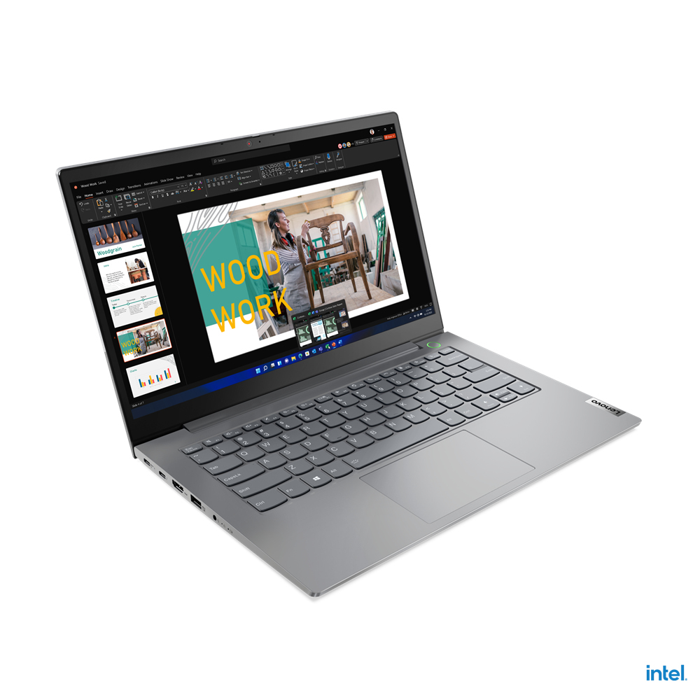 Lenovo ThinkBook 14 G4 IAP Core™ i5-1235U 512GB SSD 16GB 14" (1920x1080) TOUCHSCREEN WIN 11 Pro MINERAL GRAY Backlit Keyboard FP Reader - Image 4