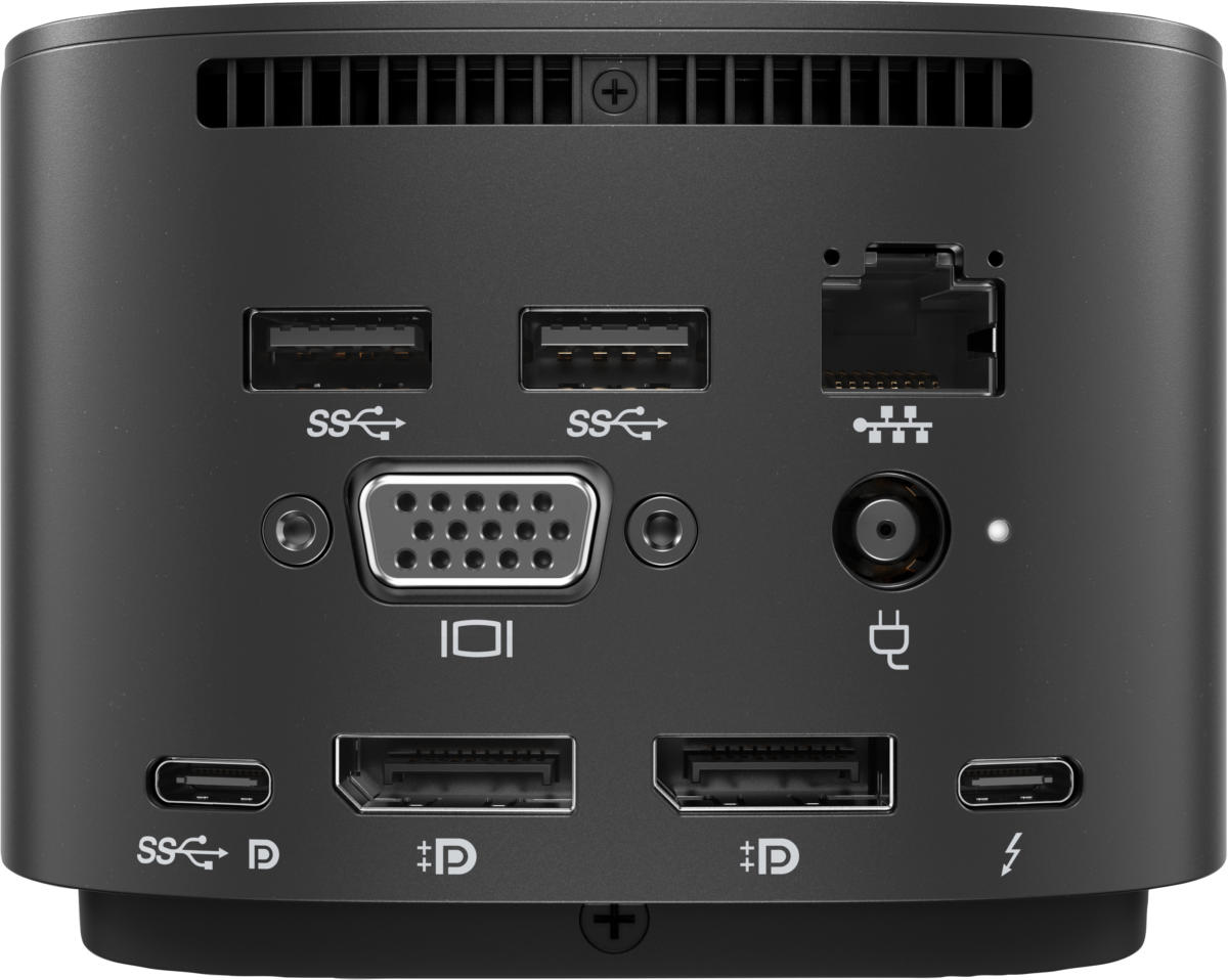 HP Thunderbolt Dock 120W BLACK : with HDMI Adapter, USB-C - Image 5