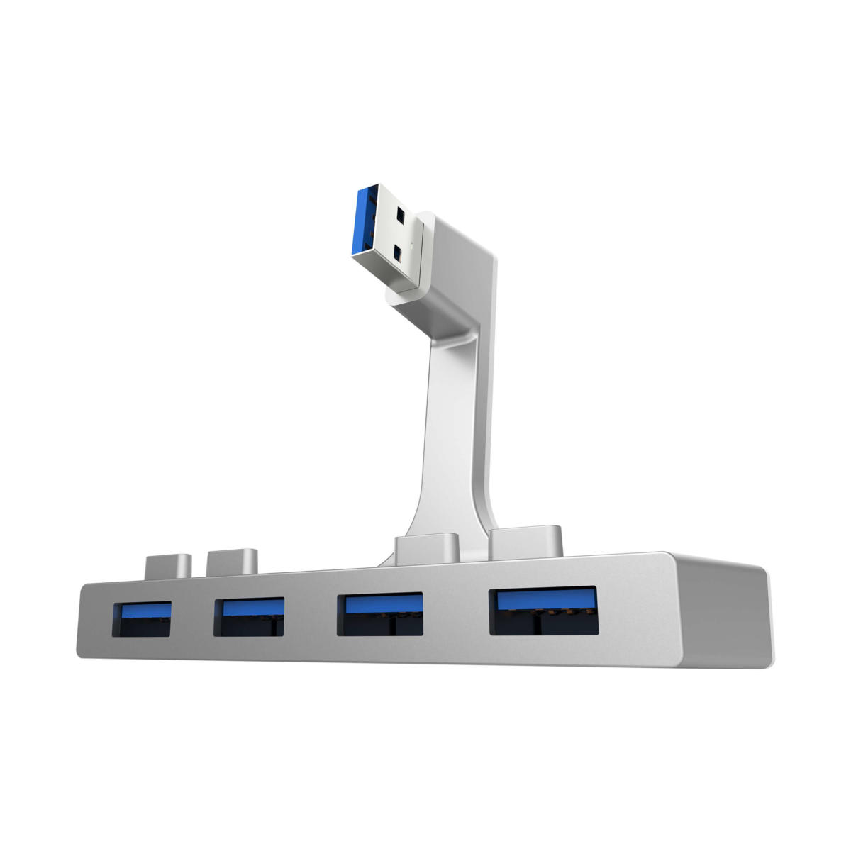 Sabrent premium 4 port aluminum usb 3 0 hub for imac slim unibody hb imcu