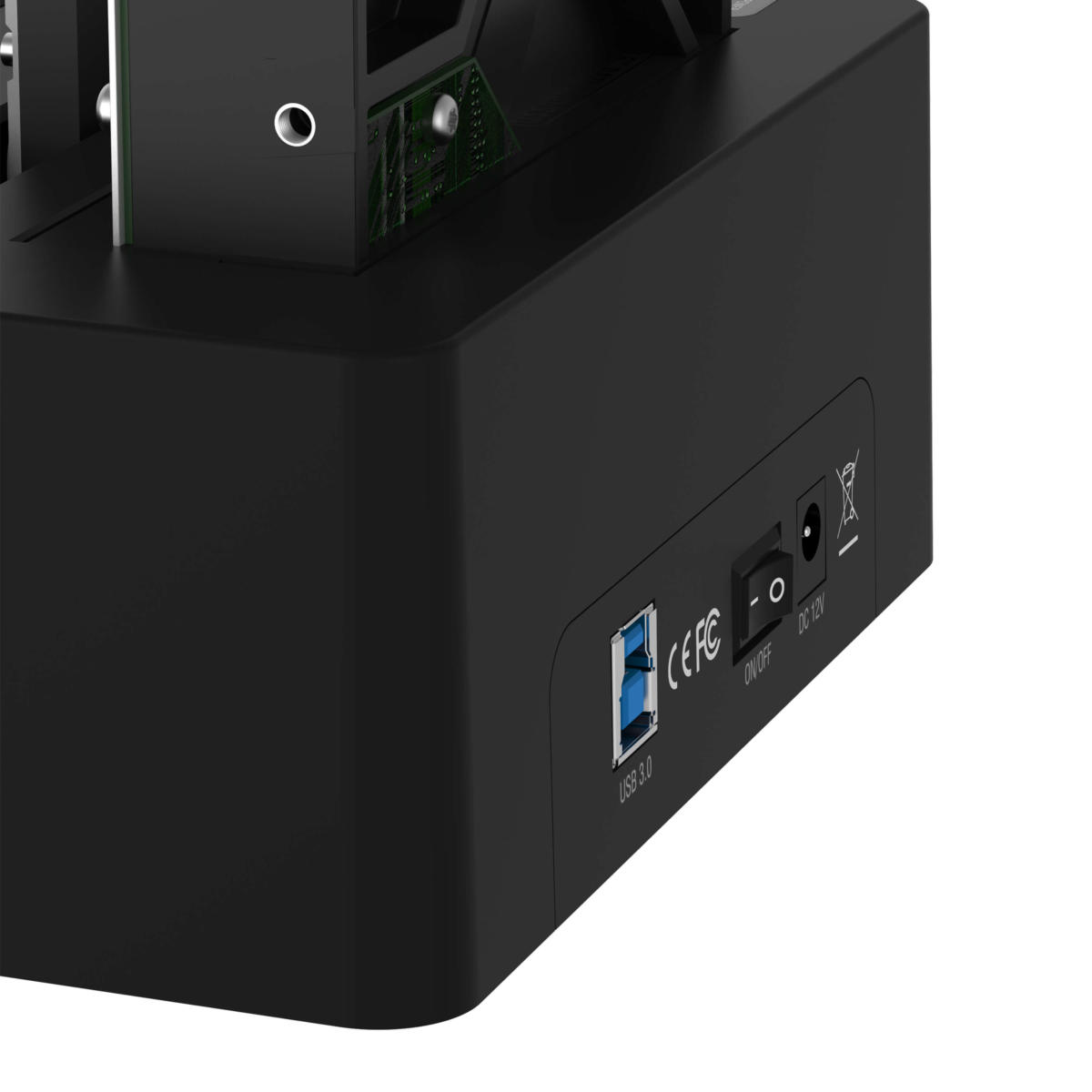 Sabrent usb 3 0 to sata dual bay external hard drive docking station