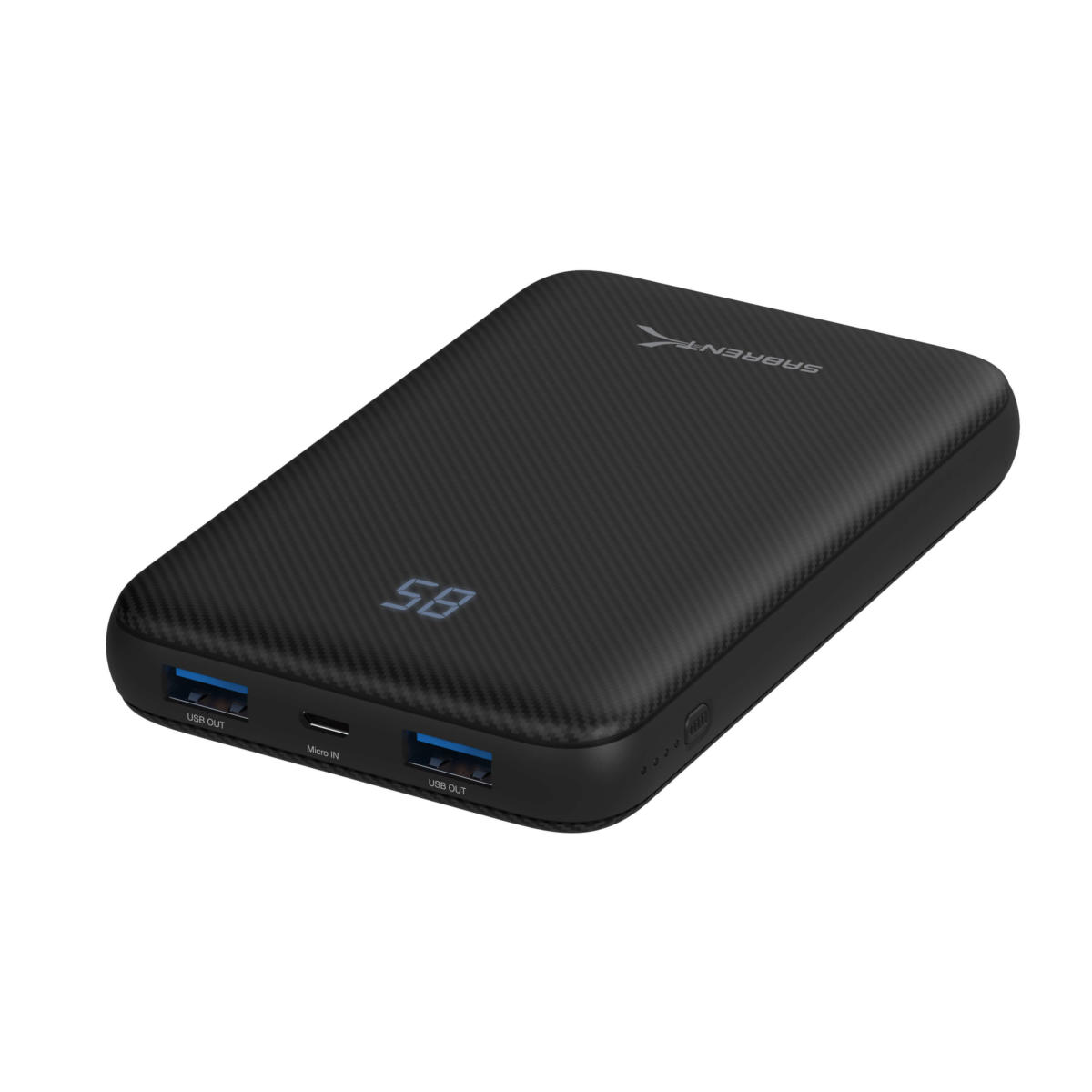 Sabrent 10000 mAh USB C 18W PD Power Bank Portable Charger with Quick Charge 3.0 USB (PB-Y10B)