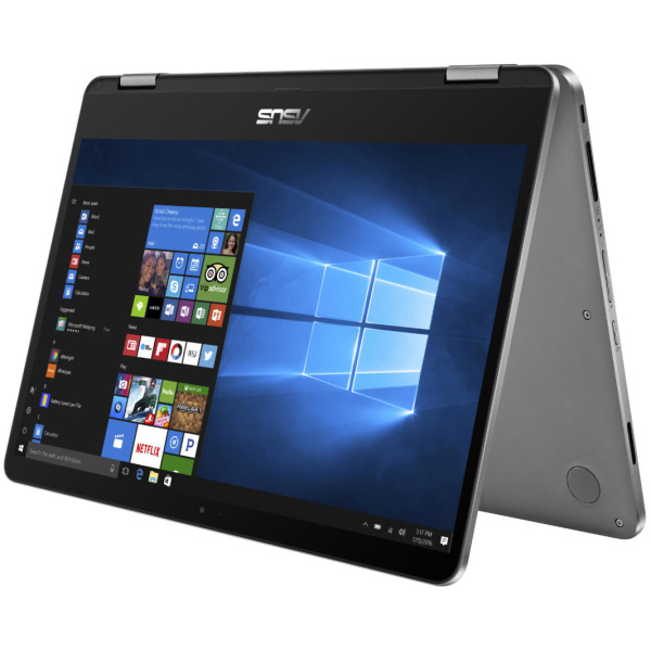 Asus VivoBook Flip 14 J401MA-ES21T 2-IN-1 CONVERTIBLE Pentium® Silver N5030 128GB SSD 4GB 14" (1366x768) TOUCHSCREEN WIN10 S LIGHT GRAY FP Reader - Image 5