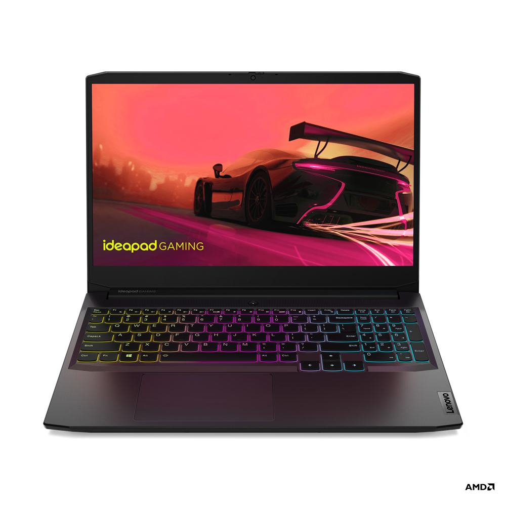 Lenovo 3 15ACH6 GAMING AMD Ryzen™ 7 5800H 512GB SSD 16GB 15.6" (1920x1080) 120Hz WIN11 NVIDIA® RTX 3050 4096MB SHADOW BLACK Backlit Keyboard - Image 2