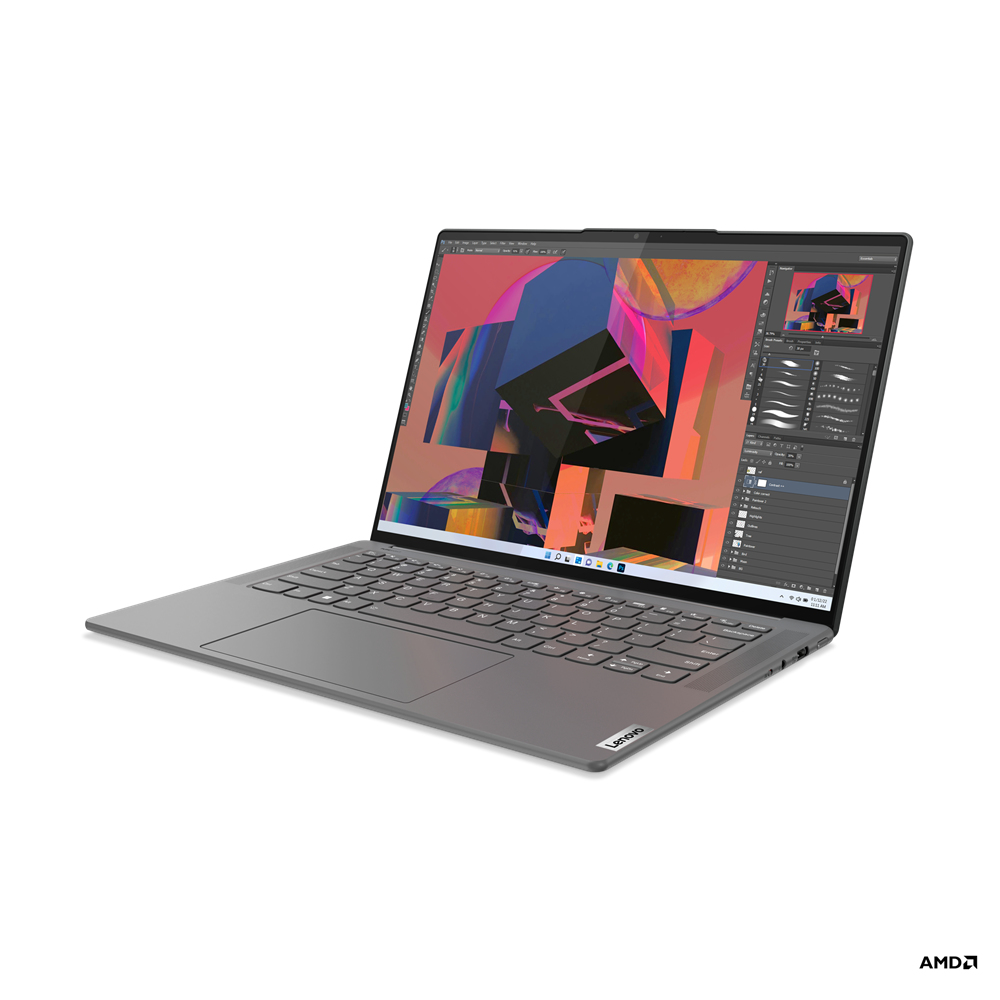 Lenovo SLIM 7 ProX 14ARH7 GAMING Ryzen™ 9 6900HS 1TB SSD 32GB 14.5" 3K (3072x1920) TOUCHSCREEN 120Hz IPS WIN11 IR Webcam NVIDIA® RTX 3050 4096MB ONYX GREY Backlit Keyboard - Image 2