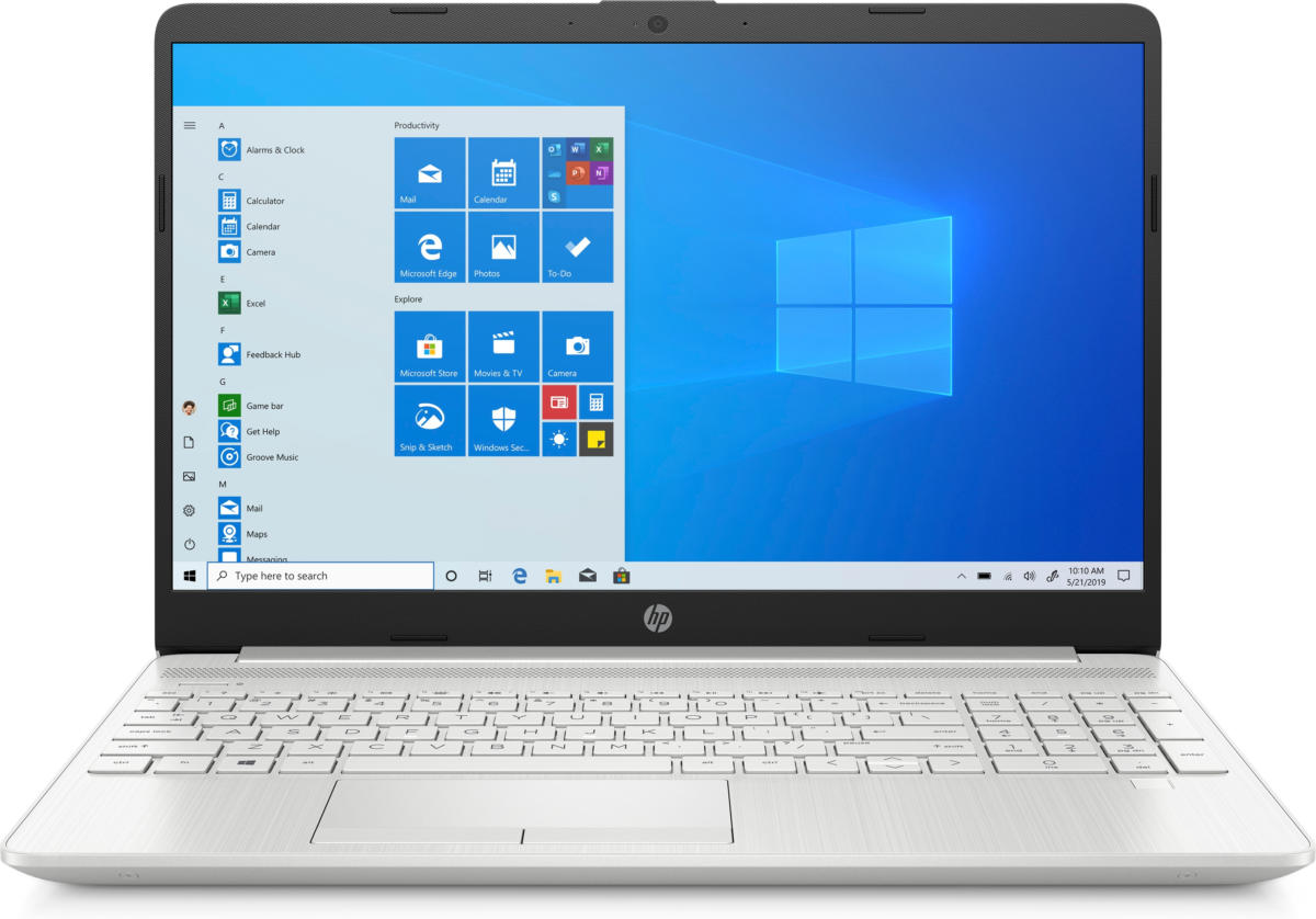 HP 15-DW3363 Core™ i3-1125G4 3.70GHz 256GB SSD 8GB 15.6" (1366x768) BT Webcam NATURAL SILVER Backlit Keyboard