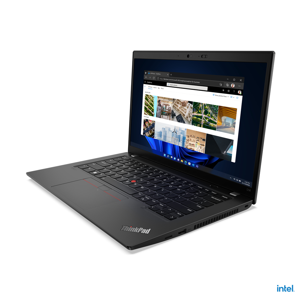 Lenovo ThinkPad L14 Gen 3 Core™ i3-1215U 256GB SSD 8GB 14" (1366x768) WIN11 Pro BLACK - Image 3