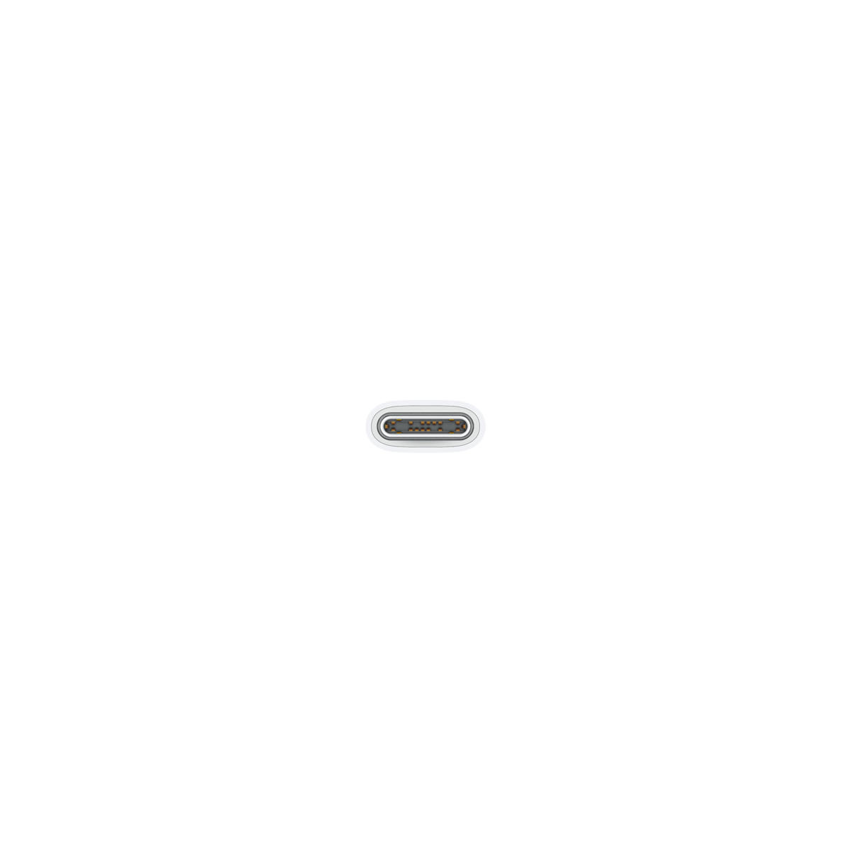 Apple - USB-C Woven Charge Cable (1m) - White - Image 2