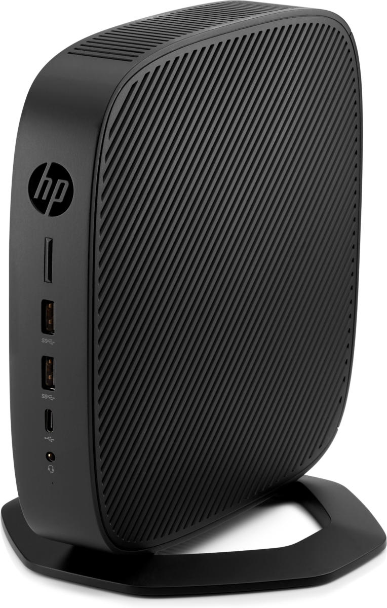HP t640 Thin Client Ryzen™ R1505G 128GB SSD 8GB Windows 10 IoT Enterprise BLACK Keyboard - Image 2
