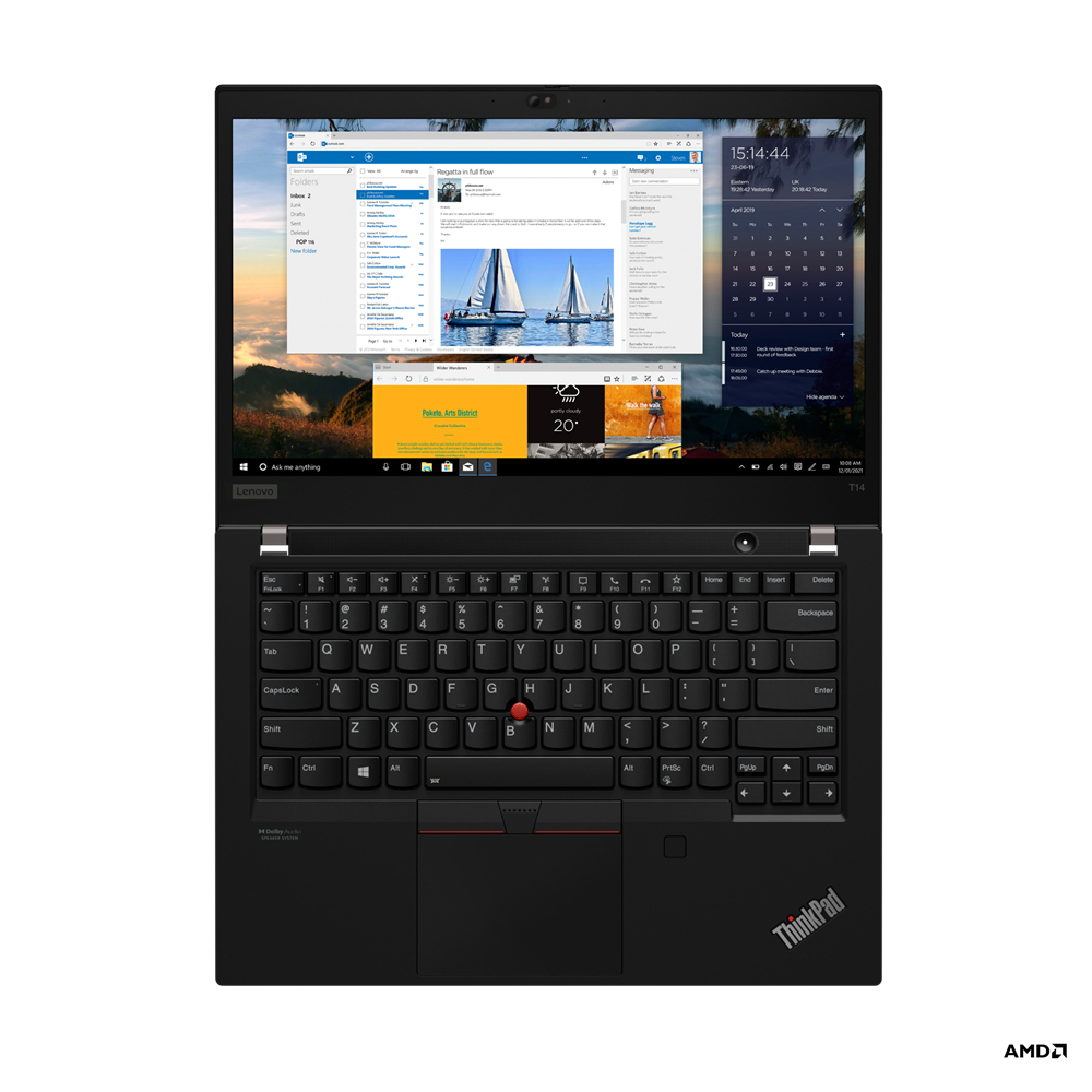 Lenovo ThinkPad T14 Gen 2 AMD Ryzen™ 5 PRO 5650U 256GB SSD 8GB 14