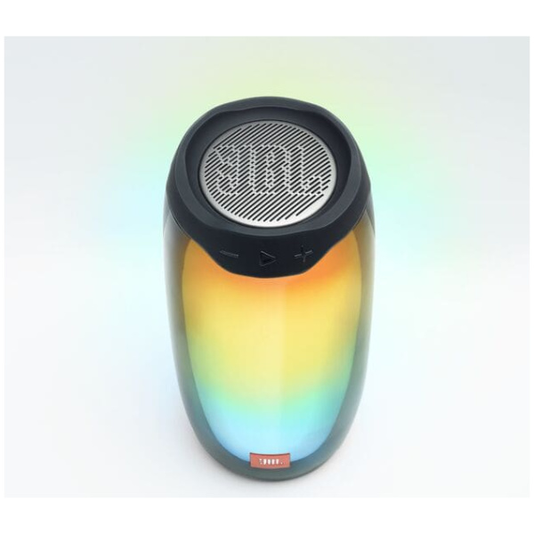 jbl pulse 4 bluetooth waterproof speaker with lightshow black