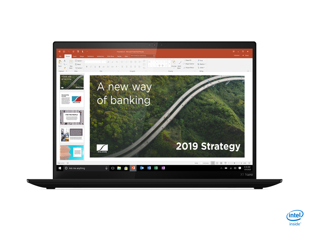 Lenovo ThinkPad X1 NANO Core™ i7-1180G7 512GB SSD 16GB 13" (2160x1350) TOUCHSCREEN WIN10 Pro BLACK Backlit Keyboard FP Reader