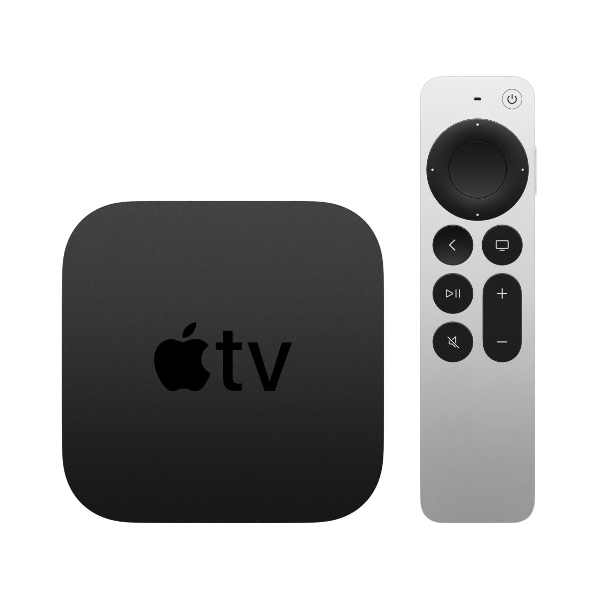 MXH02LL/A - $112 - Apple TV 4K 2nd BLACK : Remote Included (Voice Control, Smart Touch), Dolby Atmos, Dolby Digital Plus, HDMI Port