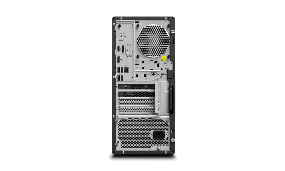 Lenovo ThinkStation P360 TOWER WORKSTATION Core™ i7-12700 1TB SSD 32GB WIN11 Pro NVIDIA® T1000 8192MB BLACK Keyboard Mouse - Image 2