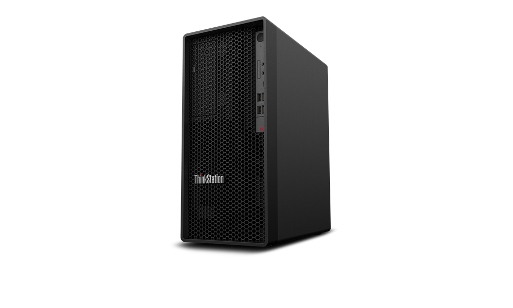 Lenovo ThinkStation P360 TOWER WORKSTATION Core™ i7-12700 1TB SSD 32GB WIN11 Pro NVIDIA® T1000 8192MB BLACK Keyboard Mouse - Image 4