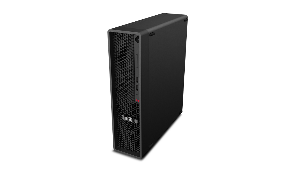 Lenovo ThinkStation P340 SFF WORKSTATION Core™ i5-10500 256GB SSD 16GB DVD-RW WIN10 Pro BLACK Keyboard Mouse - Image 3