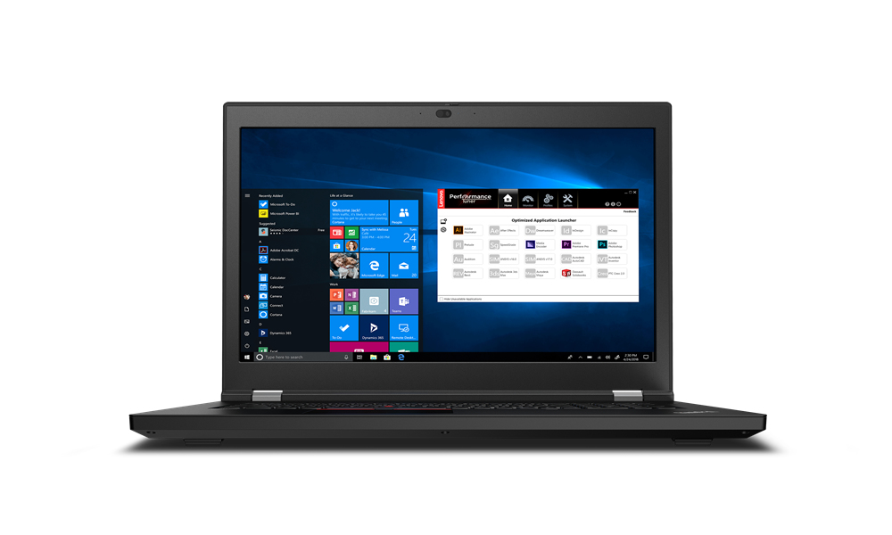 Lenovo ThinkPad P17 Gen 1 MOBILE WORKSTATION Core™ i9-10885H 1TB SSD 32GB 17.3" UHD (3840x2160) WIN10 Pro NVIDIA® RTX 3000 6144MB BLACK Backlit Keyboard FP Reader - Image 2