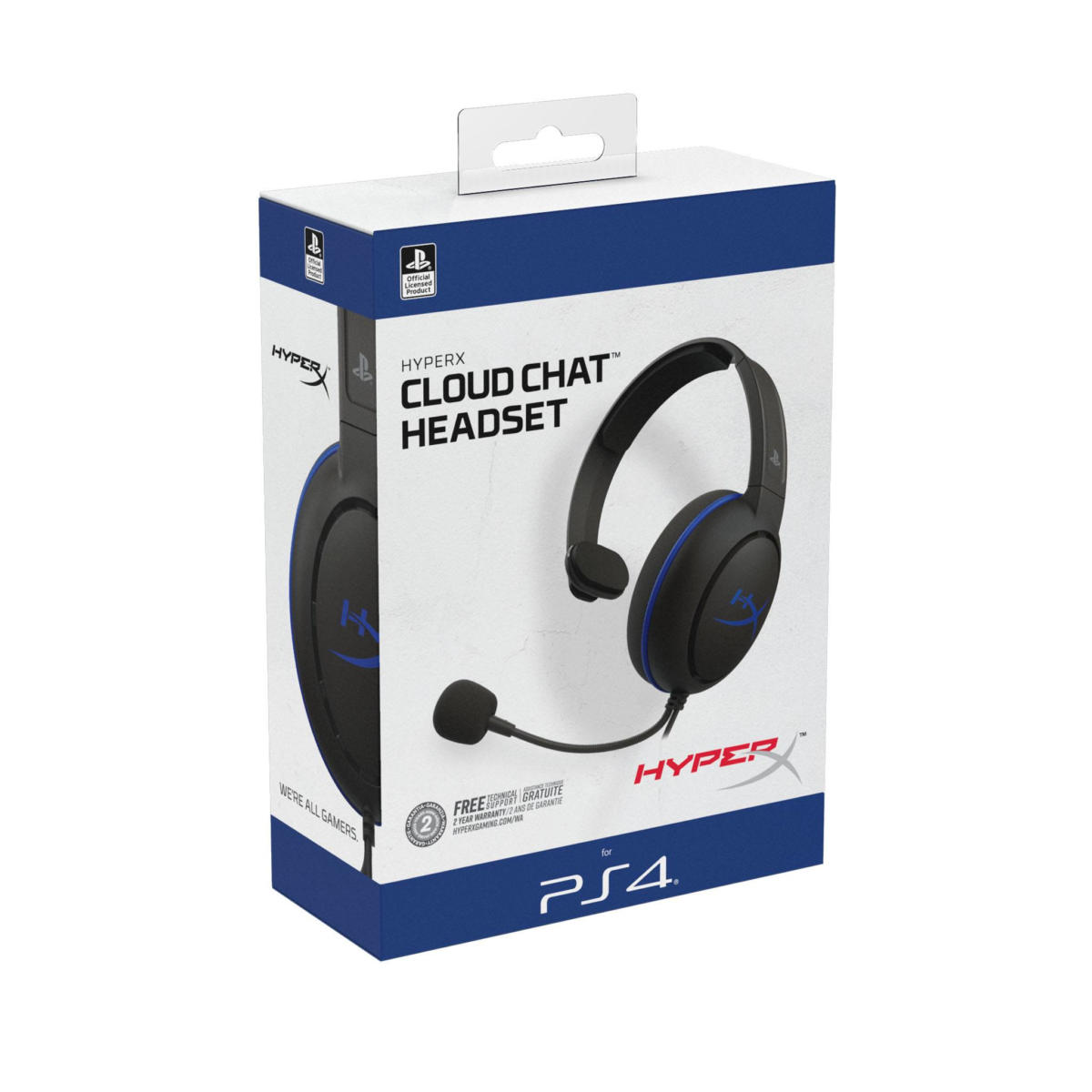 HyperX Cloud Chat Headset Official PlayStation Licensed for PS4 40mm Driver - Image 5