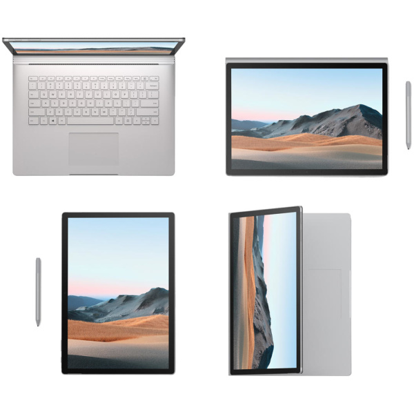 Microsoft Surface Book 3 2-IN-1 Core™ i7-1065G7 512GB SSD 32GB 15" (3240x2160) TOUCHSCREEN WIN10 Pro NVIDIA® RTX 3000 6144MB PLATINUM SILVER Detachable Backlit Keyboard - Image 4