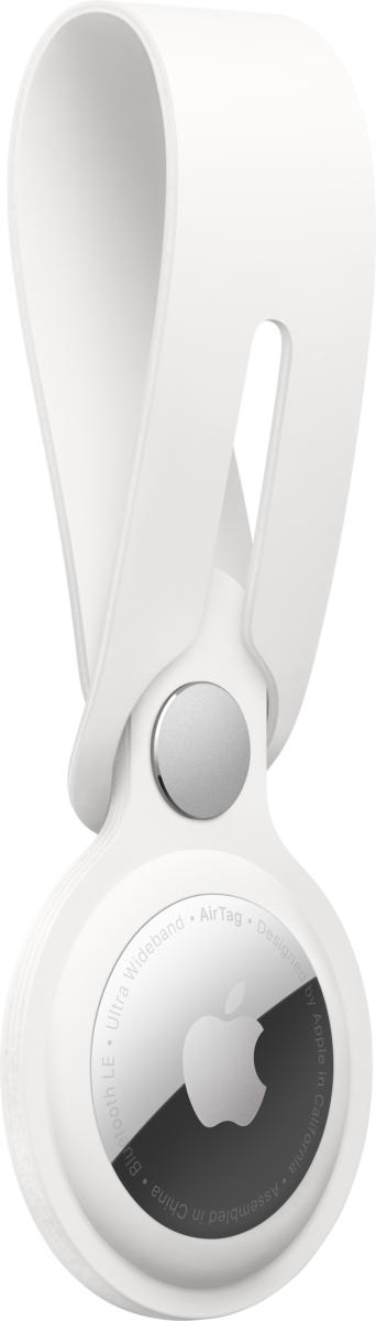 Apple AirTag Leather Loop White. Securely fastens your AirTag to your items - Image 2