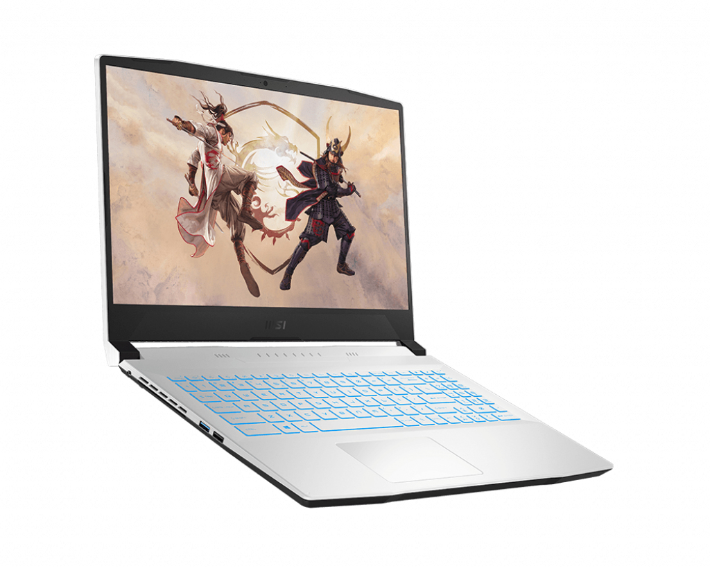 MSI SWORD 15 A11UD-001 GAMING Core™ i7-11800H 2.4GHz 512GB SSD 8GB 15.6" (1920x1080) 144Hz WIN10 NVIDIA® RTX 3050Ti 4096MB WHITE Backlit Keyboard - Image 3