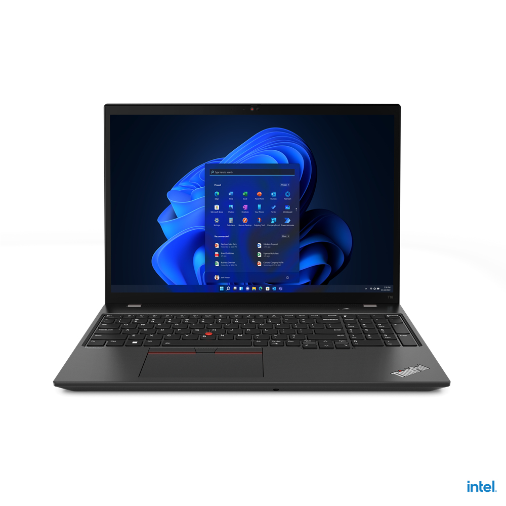 Lenovo ThinkPad T16 Core™ i7-1260P 512GB SSD 16GB 16" WUXGA (1920x1200) IPS WIN10 Pro IR Webcam THUNDER BLACK Backlit Keyboard FP Reader - Image 5