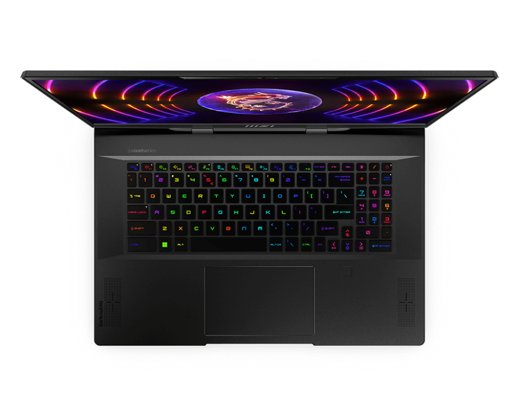 MSI STEALTH 17 STUDIO A13VI-017US GAMING Core™ i9-13900H 2TB SSD 64GB 17.3" (2560x1440) 240Hz WIN11 Pro NVIDIA® RTX 4090 16384MB CORE BLACK SteelSeries RGB Backlit Keyboard - Image 2