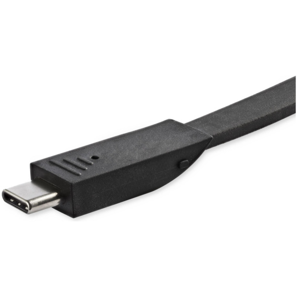StarTech DKT30CHCPD USB C Multiport Adapter Portable Docking Station BLACK : 4K HDMI - 100W PD 3.0 Pass-Through, 1x USB-A, 1x USB-C, GbE - Thunderbolt 3 & USB Type-C - Image 2