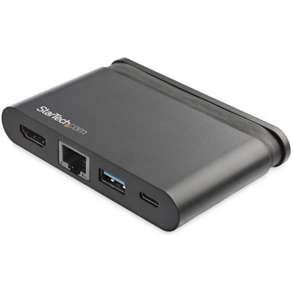 StarTech DKT30CHCPD USB C Multiport Adapter Portable Docking Station BLACK : 4K HDMI - 100W PD 3.0 Pass-Through, 1x USB-A, 1x USB-C, GbE - Thunderbolt 3 & USB Type-C - Image 3