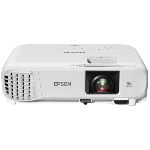 Epson PowerLite 118 3800-Lumen XGA 3LCD Projector WHITE : 3800 Lumens, XGA (1024 x 768), 2 x HDMI, 2 x VGA, 16-Watt Speaker, 1.44 to 1.77:1 Throw Ratio
