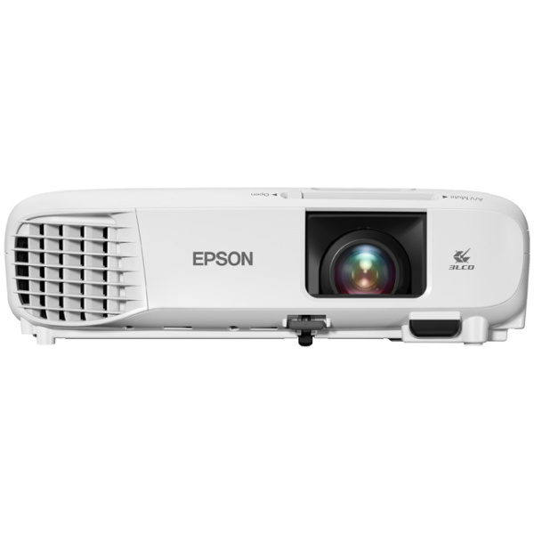 Epson PowerLite 118 3800-Lumen XGA 3LCD Projector WHITE : 3800 Lumens, XGA (1024 x 768), 2 x HDMI, 2 x VGA, 16-Watt Speaker, 1.44 to 1.77:1 Throw Ratio - Image 4
