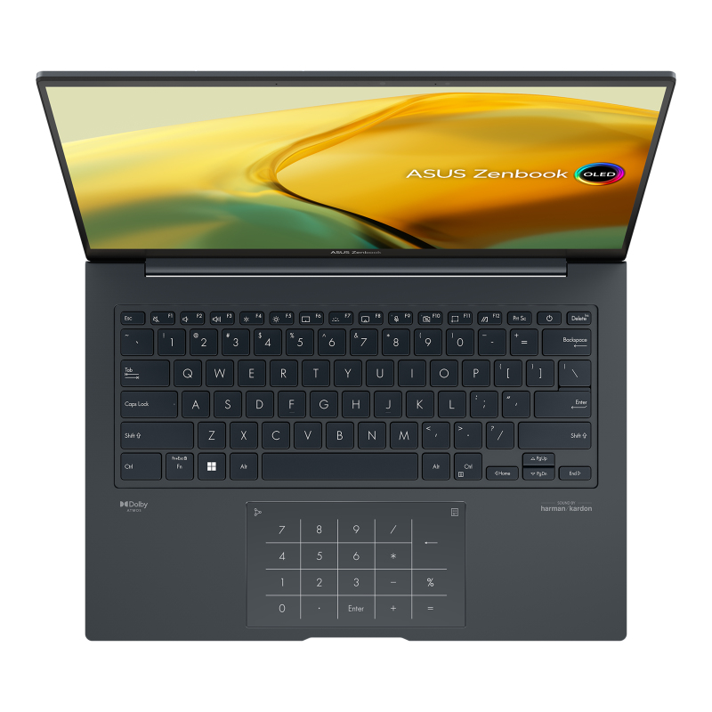 Asus ZenBook Q420VA-EVO.I7512 Core™ i7-13700H 512GB SSD 16GB 14.5" 2.8K (2880x1800) 120Hz TOUCHSCREEN WIN11 INKWELL GRAY Backlit Keyboard FP Reader .7" thin, 3.48 lbs. - Image 4