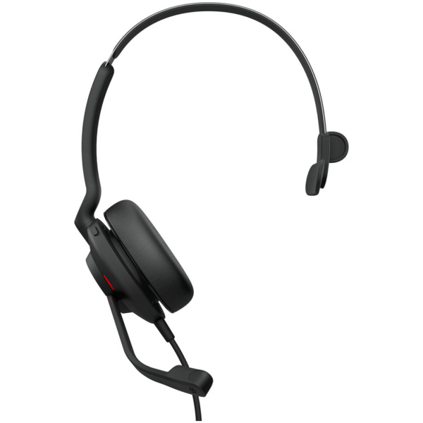 Jabra Evolve2 30 UC Mono Headset BLACK : On-Ear, Microphone Boom, USB-C, Optimized for UC, 5 Ft Cable Length - Image 2