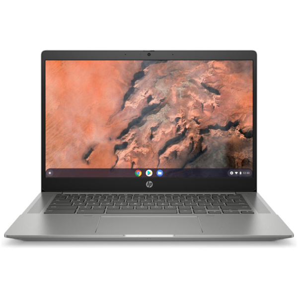 HP Chromebook 14B-NA0010 Ryzen™ 3 3250C 128GB SSD 4GB 14" (1920x1080) IPS Chrome OS MINERAL SILVER FP Reader