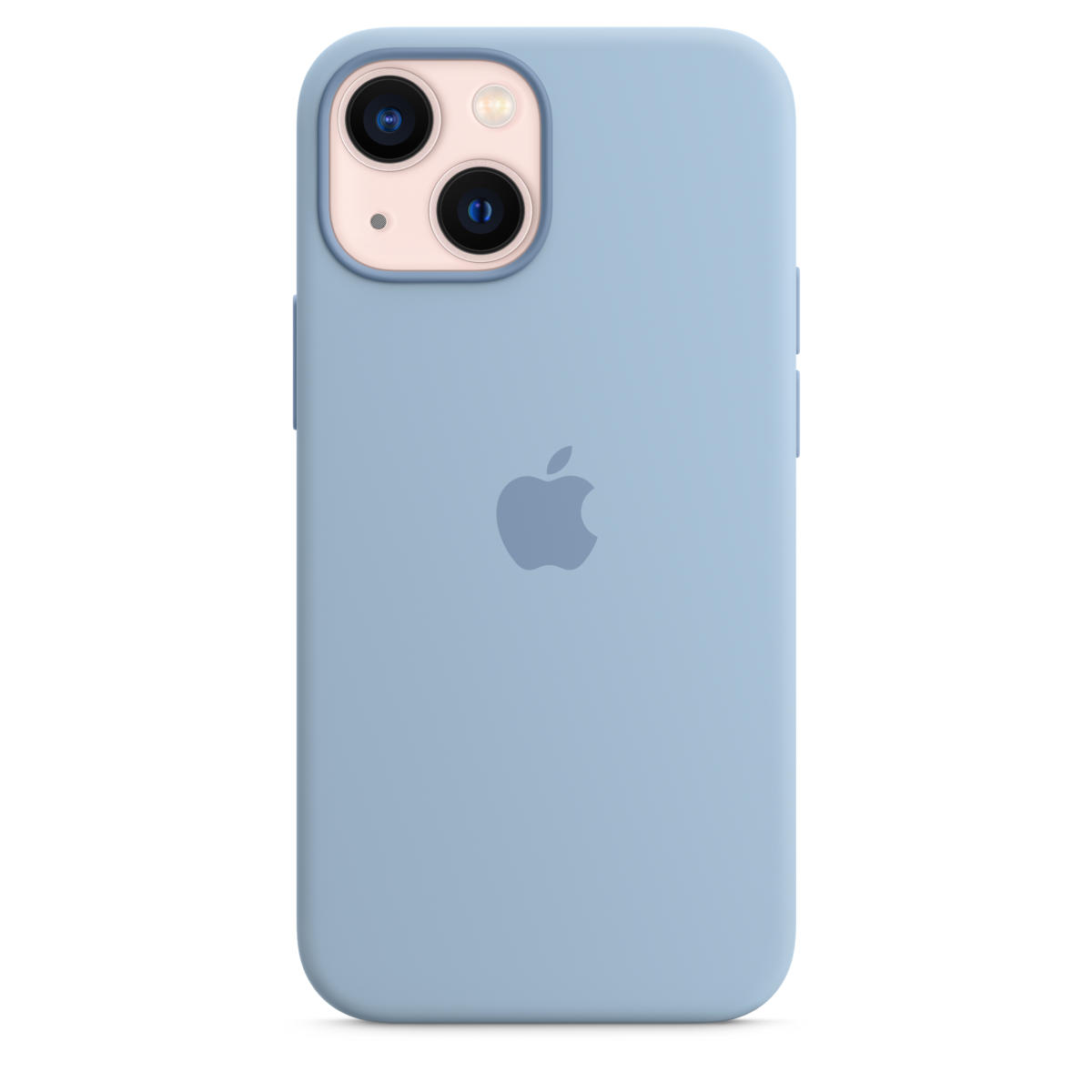 Apple iPhone 13 mini Leather Case w/ MagSafe - Blue Fog - Image 4