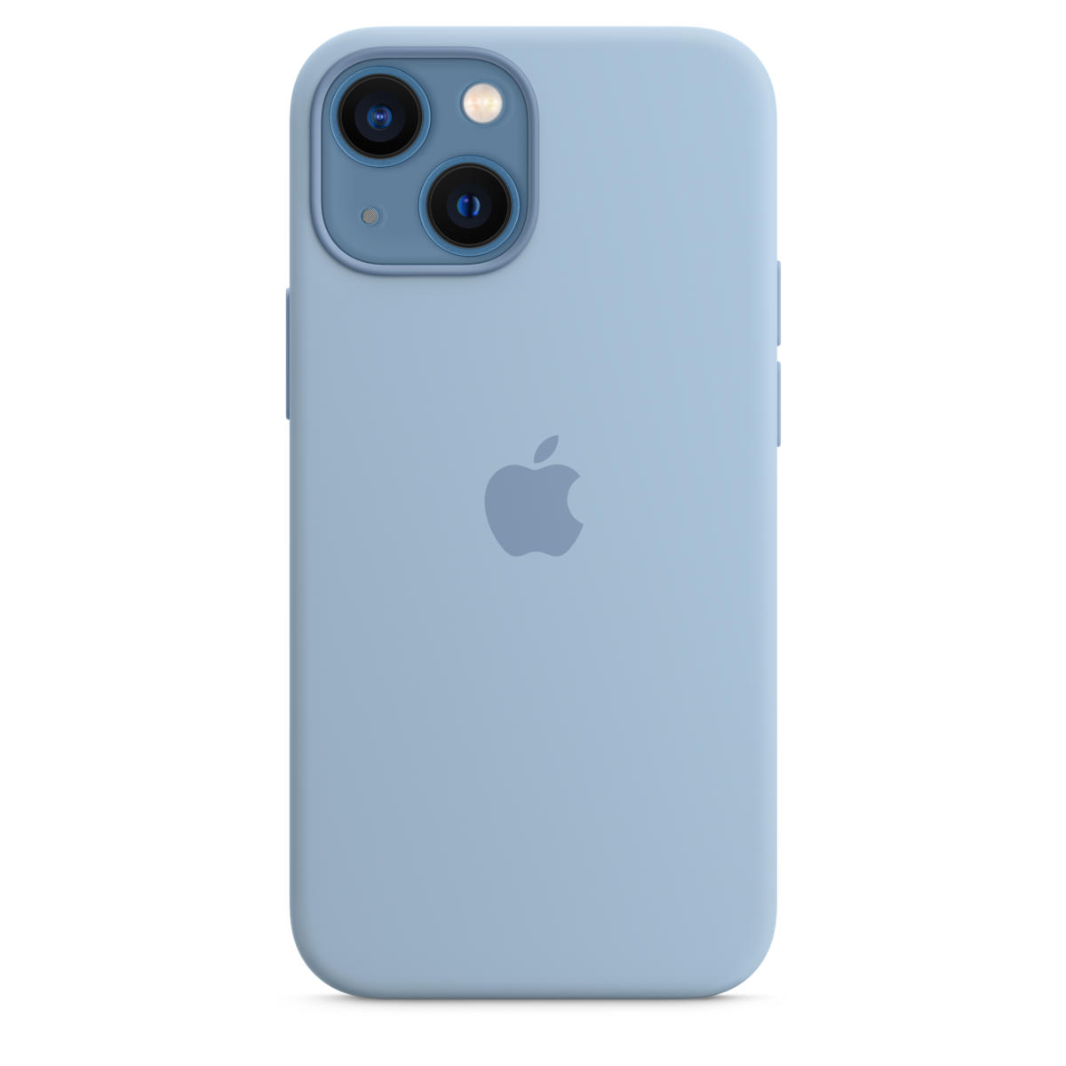 Apple iPhone 13 mini Leather Case w/ MagSafe - Blue Fog - Image 2