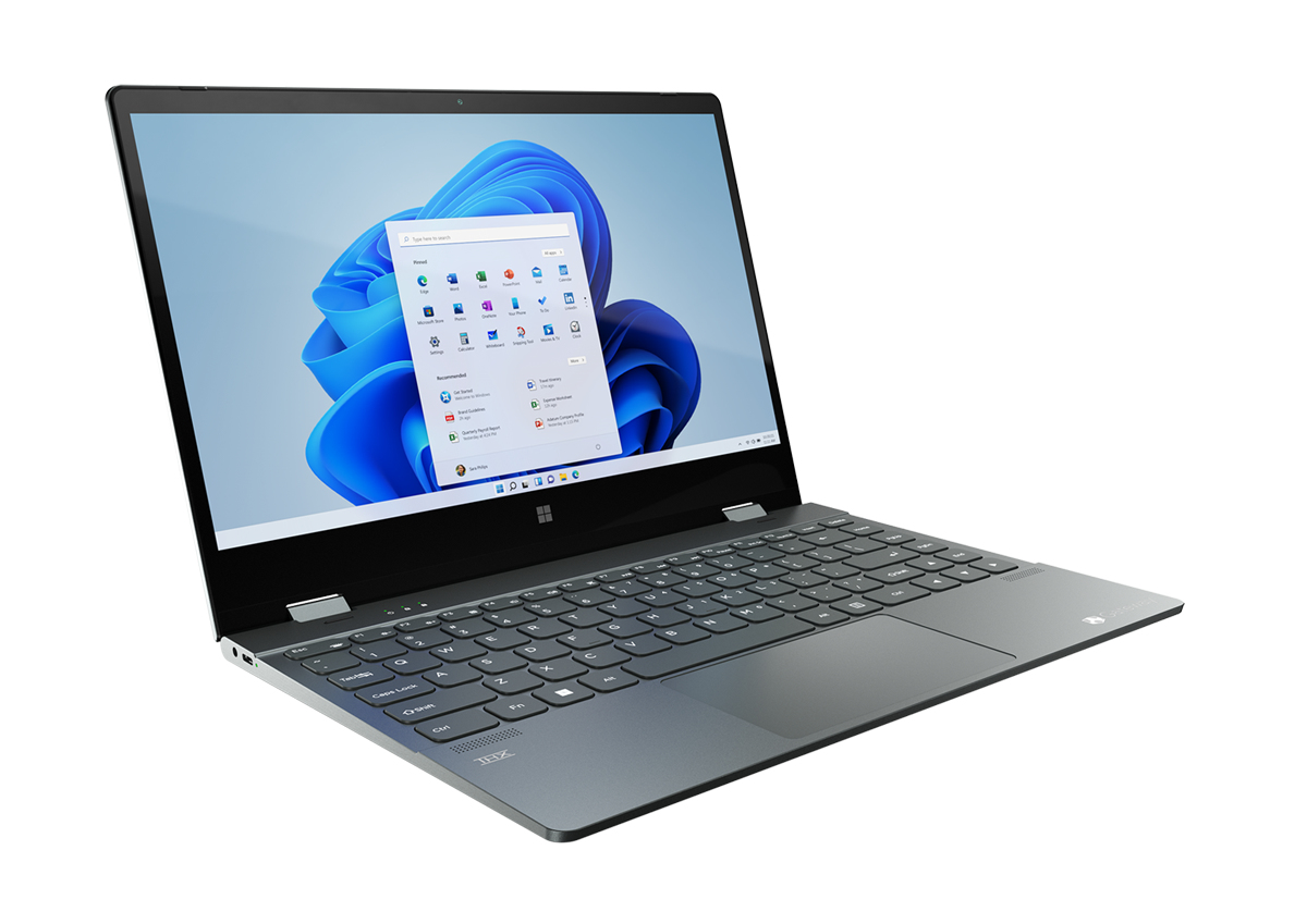 Gateway GWCC71416 2-IN-1 Elite Core™ i7-1165G7 256GB SSD 8GB 14.1" (1920x1080) TOUCHSCREEN WIN11 Backlit Keyboard BLUE W/ Stylus