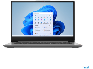 Lenovo 3 17IAU7 Core™ i3-1215U 256GB SSD 8GB 17.3" HD+ (1600x900) WIN11 ARCTIC GREY FP Reader