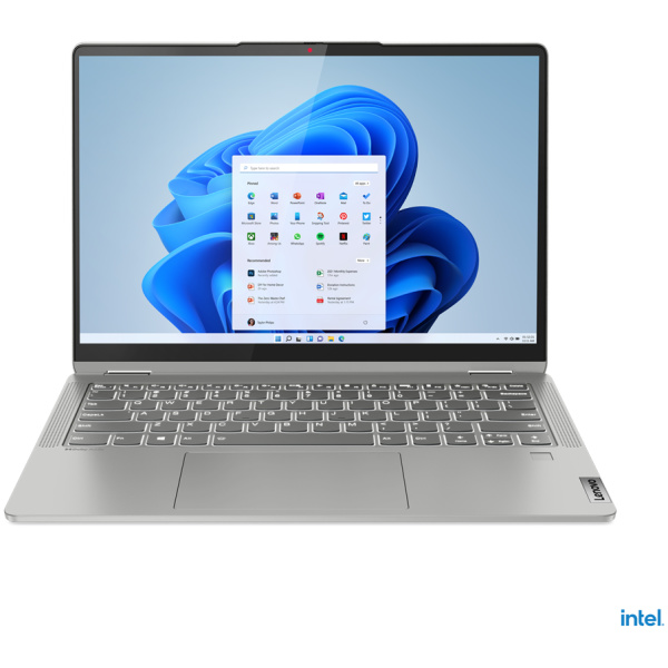 Lenovo FLEX 5 14IAU7 2-IN-1 CONVERTIBLE Core™ i7-1255U 512GB SSD 8GB 14" WUXGA (1920x1200) TOUCHSCREEN IPS WIN11 CLOUD GREY Backlit Keyboard FP Reader - Image 2